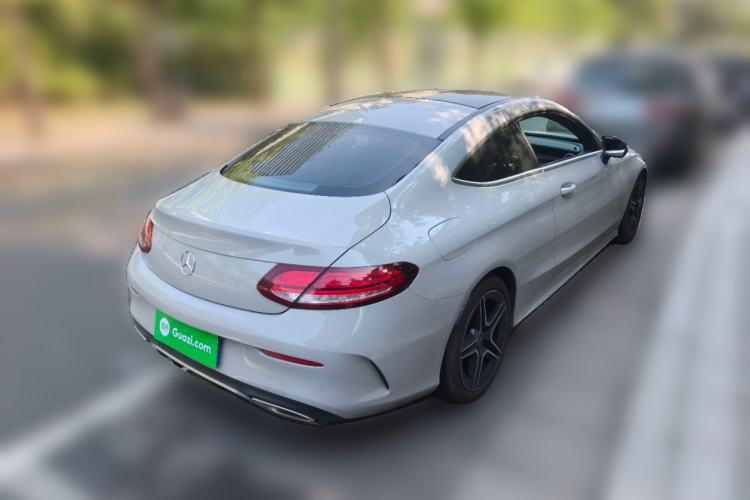 Used Mercedes-Benz C-Class 2019 C 260 Coupe Rear Right 45 Deg