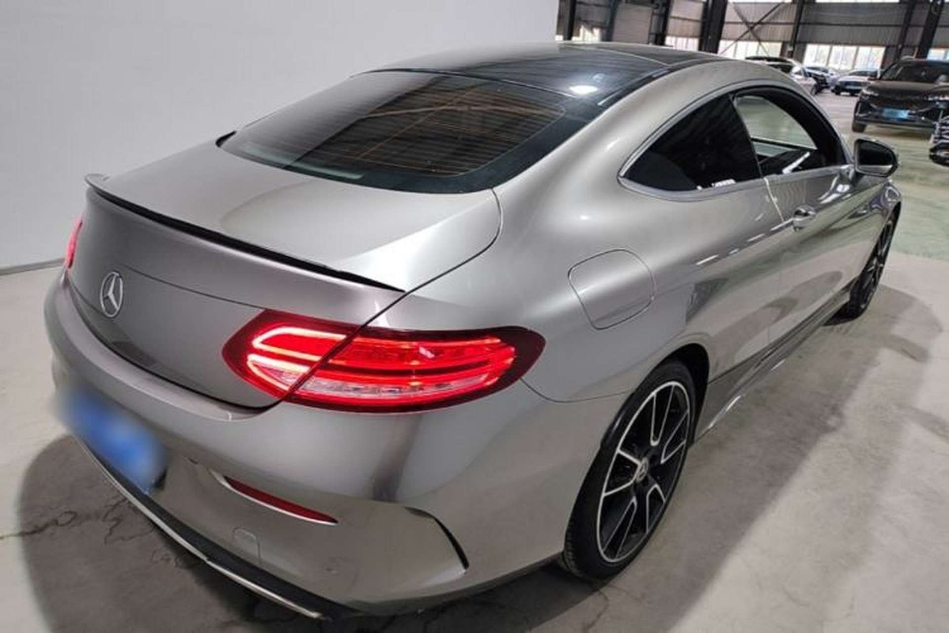 Used Mercedes-Benz C-Class 2019 C 260 4MATIC Coupe Rear Right 45 Deg