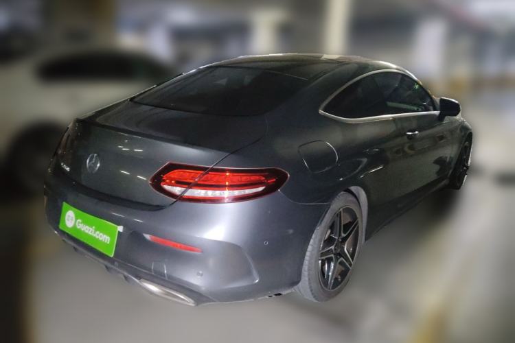 Used Mercedes-Benz C-Class 2019 C 260 Coupe Rear Right 45 Deg