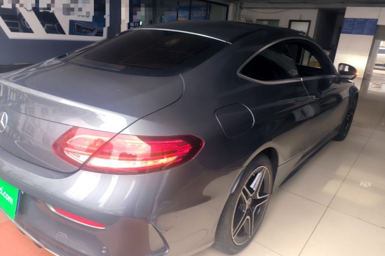 Used Mercedes-Benz C-Class 2019 C 260 Coupe Rear Right 45 Deg