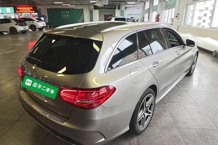 Used Mercedes-Benz C-Class 2019 C 260 Estate Rear Right 45 Deg