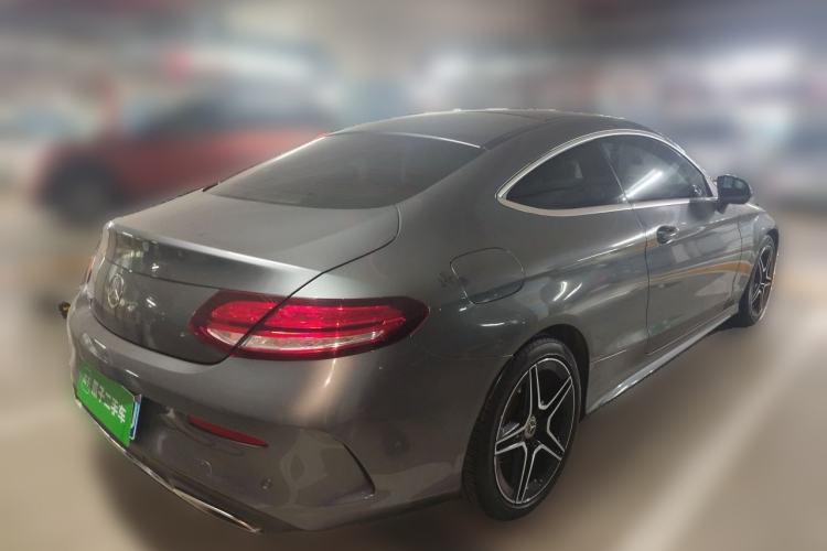 Used Mercedes-Benz C-Class 2019 C 260 Coupe Rear Right 45 Deg