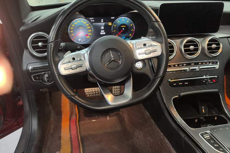 Used Mercedes-Benz C-Class 2019 C 260 4MATIC Coupe Steering Wheel