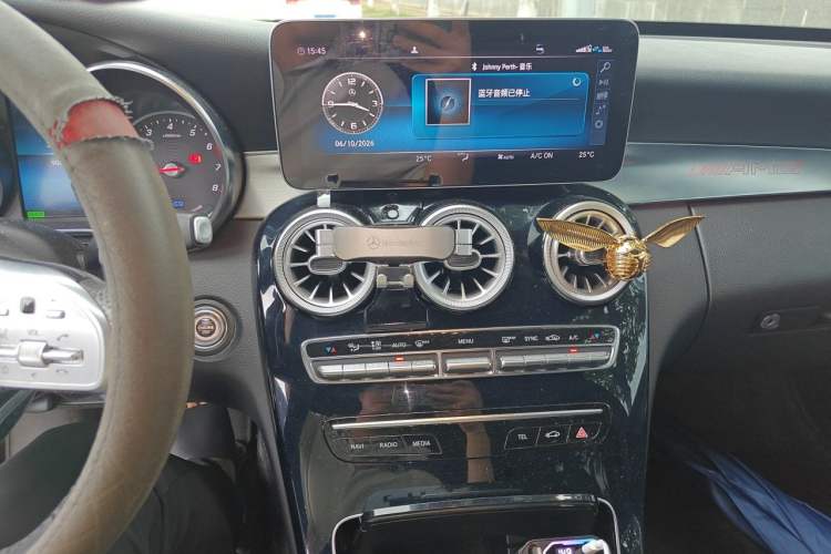 Used Mercedes-Benz C-Class 2019 C 260 Sport Edition Audio And AC Panel