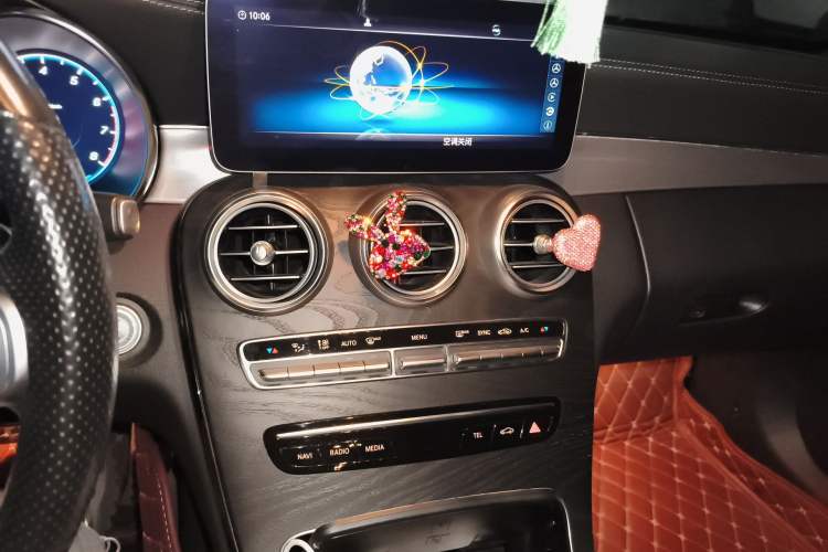 Used Mercedes-Benz C-Class 2019 C 260 Coupe Audio And AC Panel