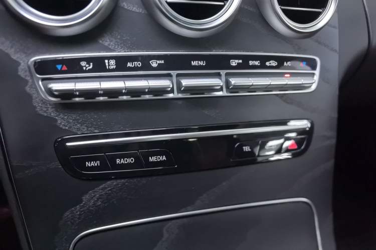 Used Mercedes-Benz C-Class 2019 C 260 Coupe Audio And AC Panel