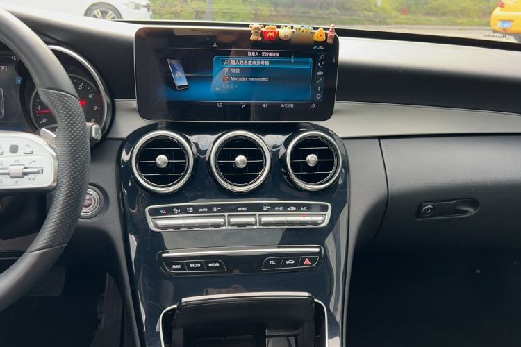 Used Mercedes-Benz C-Class 2019 C 260 Sport Edition Audio And AC Panel