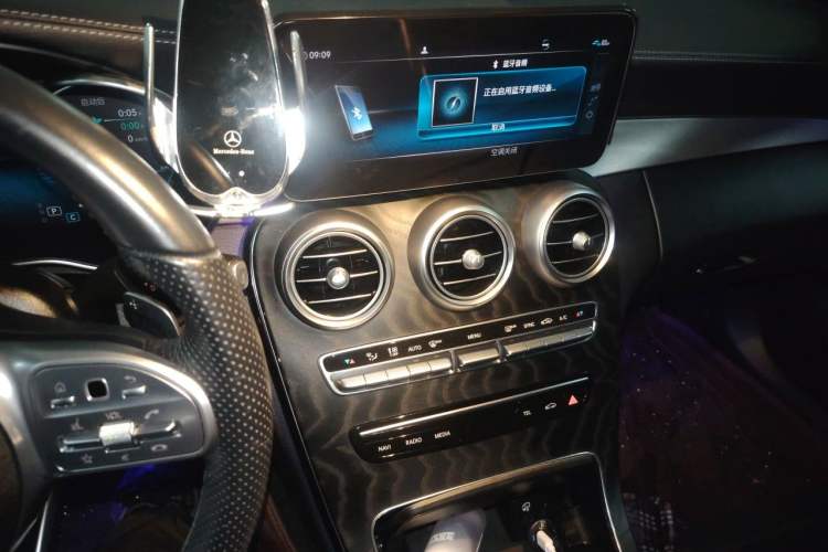 Used Mercedes-Benz C-Class 2019 C 260 Coupe Audio And AC Panel