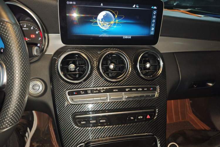 Used Mercedes-Benz C-Class 2019 C 260 Sport Edition Audio And AC Panel