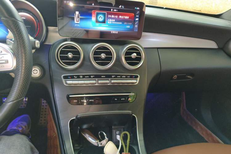 Used Mercedes-Benz C-Class 2019 C 260 Coupe Audio And AC Panel