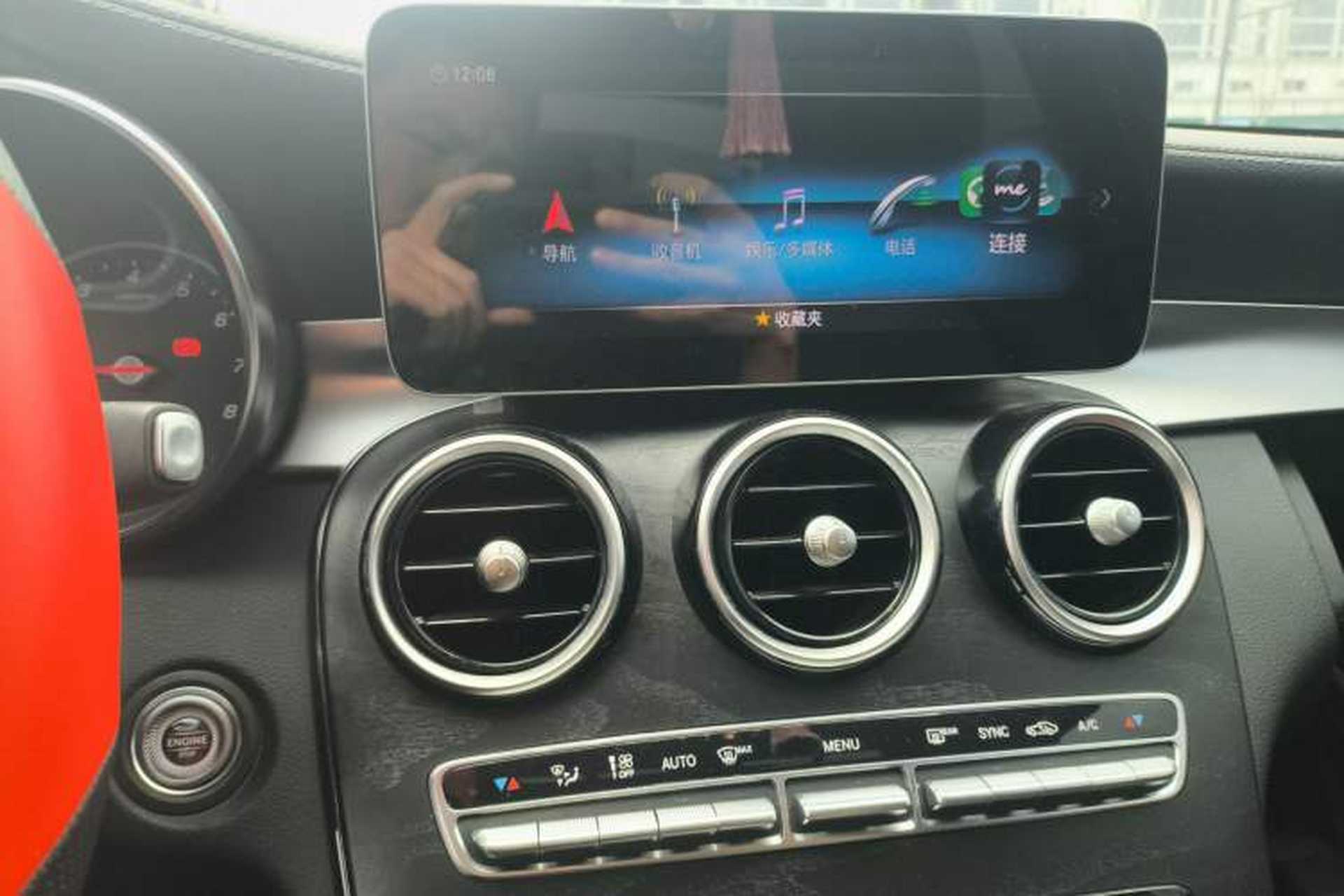 Used Mercedes-Benz C-Class 2019 C 180 L Fashion Edition Sport Version Audio And AC Panel