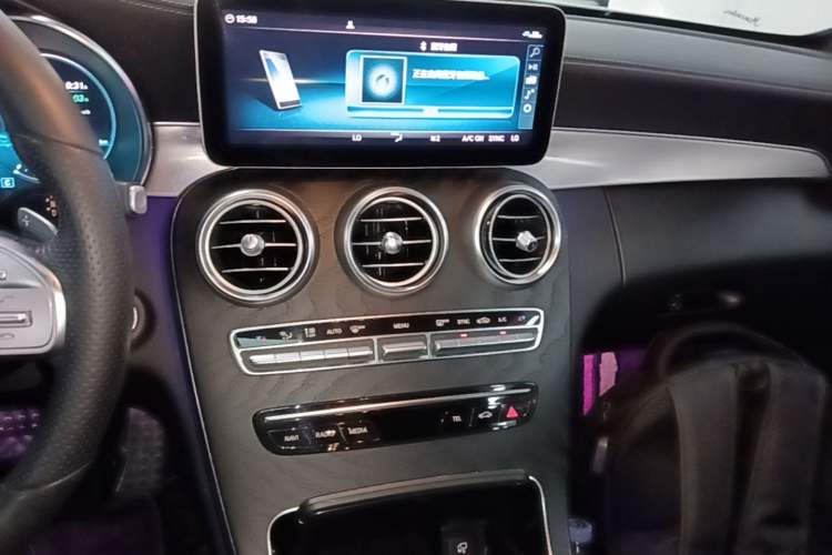 Used Mercedes-Benz C-Class 2019 C 260 Coupe Audio And AC Panel