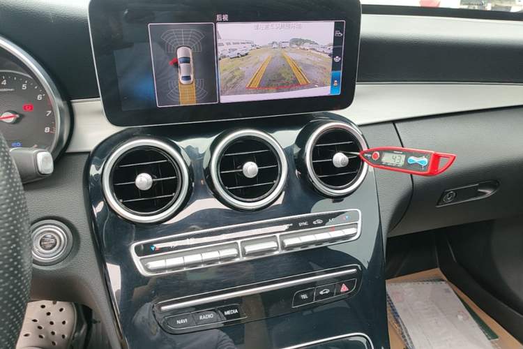 Used Mercedes-Benz C-Class 2019 C 260 Sport Edition Audio And AC Panel