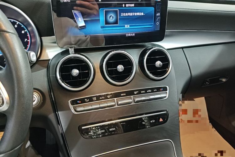 Used Mercedes-Benz C-Class 2019 Restyled C 260 L Sport Edition Audio And AC Panel