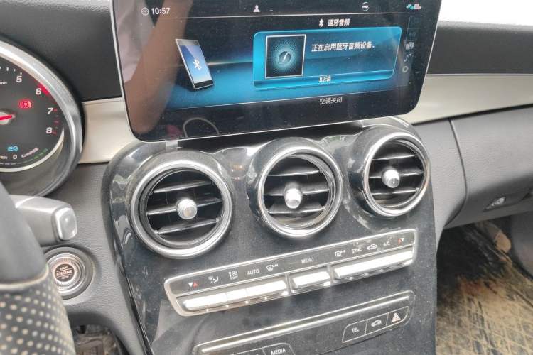 Used Mercedes-Benz C-Class 2019 C 260 Sport Edition Audio And AC Panel