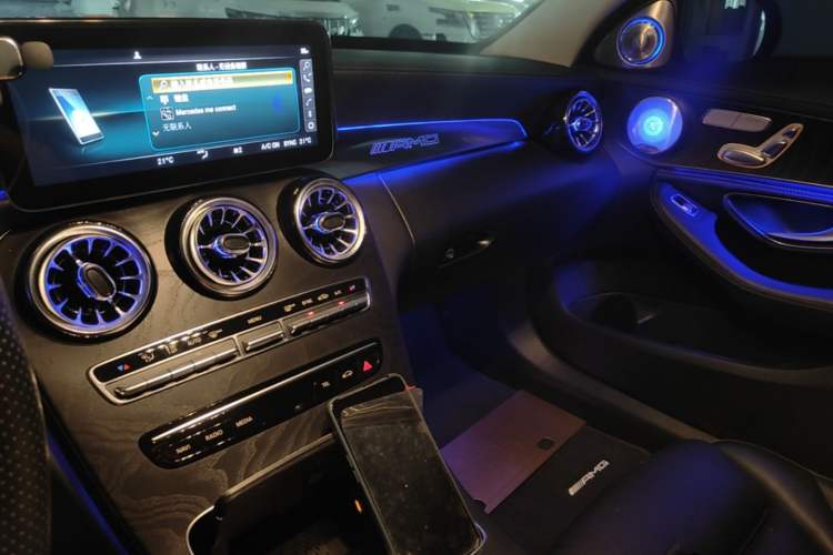 Used Mercedes-Benz C-Class 2019 Restyled C 260 L Sport Edition Audio And AC Panel