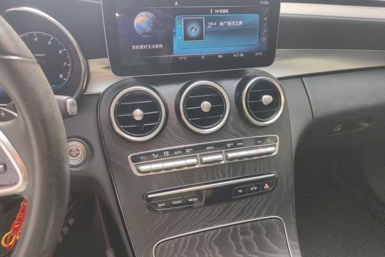 Used Mercedes-Benz C-Class 2019 Restyled C 260 L Sport Edition Audio And AC Panel