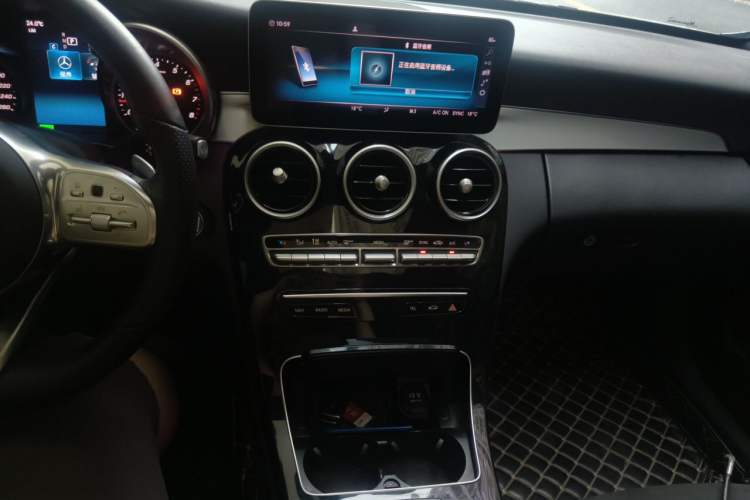 Used Mercedes-Benz C-Class 2019 C 260 Sport Edition Audio And AC Panel