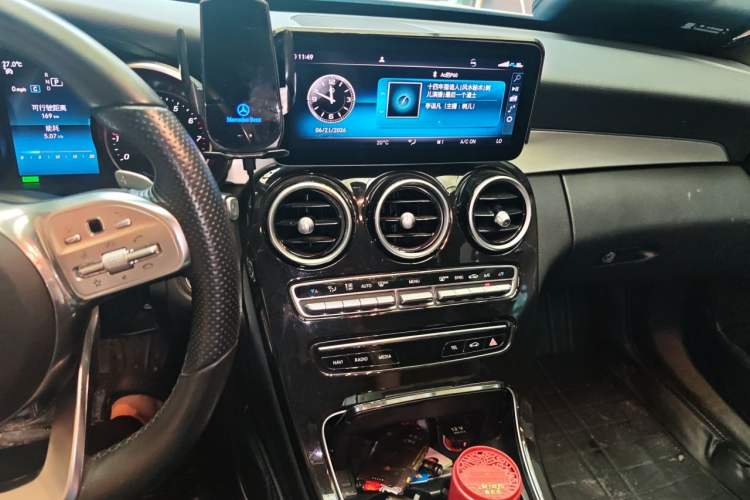 Used Mercedes-Benz C-Class 2019 C 260 Sport Edition Audio And AC Panel
