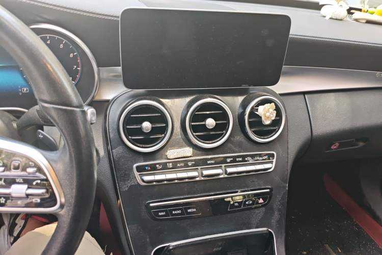 Used Mercedes-Benz C-Class 2019 C 260 Sport Edition 4MATIC Audio And AC Panel