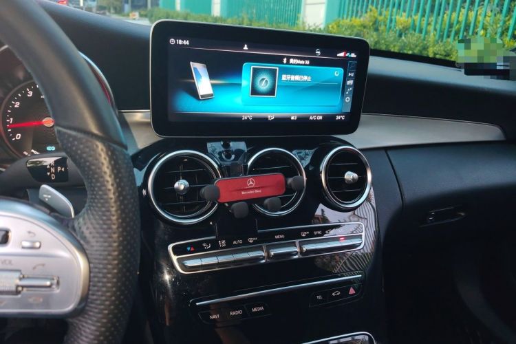 Used Mercedes-Benz C-Class 2019 C 260 Sport Edition Audio And AC Panel