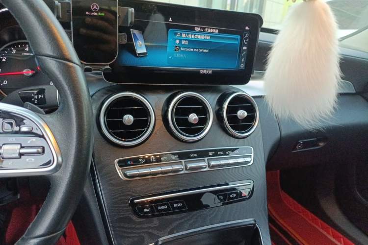 Used Mercedes-Benz C-Class 2019 C 180 L Fashion Edition Sport Version Audio And AC Panel