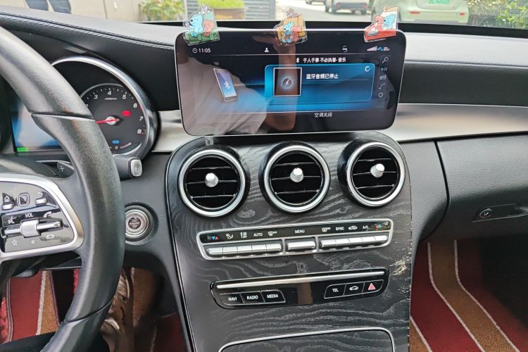 Used Mercedes-Benz C-Class 2019 C 260 L Sport Edition Audio And AC Panel