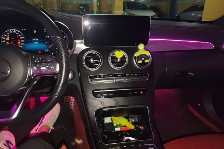 Used Mercedes-Benz C-Class 2019 C 260 Coupe Audio And AC Panel