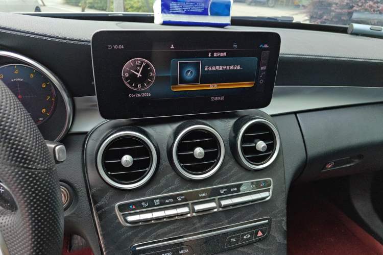 Used Mercedes-Benz C-Class 2019 Restyled C 260 L Sport Edition Audio And AC Panel