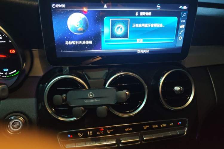 Used Mercedes-Benz C-Class 2019 C 260 Sport Edition Audio And AC Panel