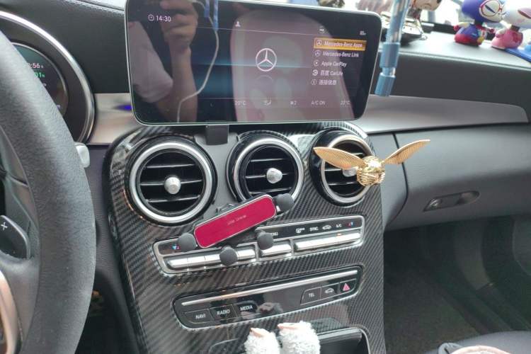 Used Mercedes-Benz C-Class 2019 C 260 L Sport Edition Audio And AC Panel