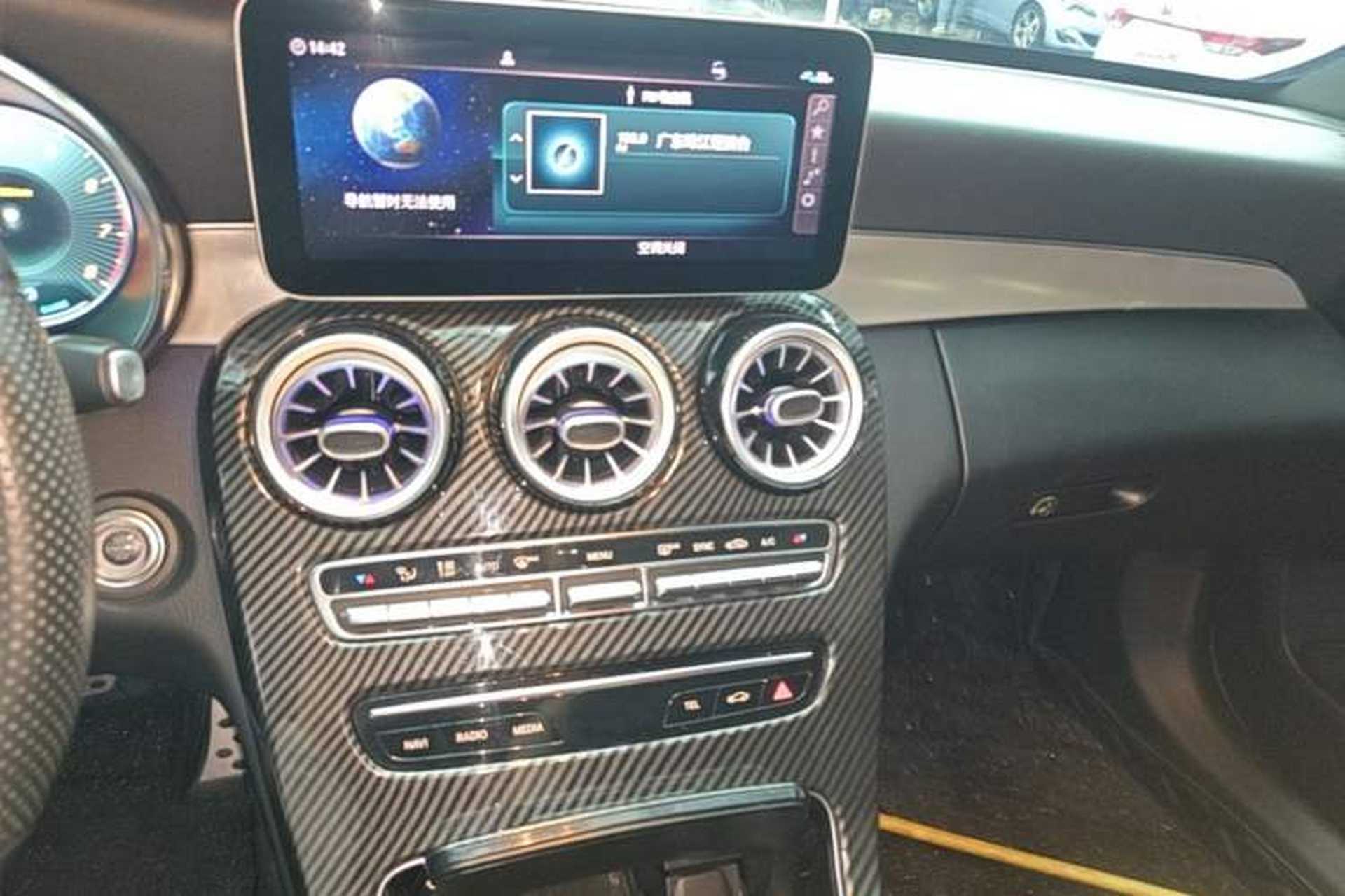 Used Mercedes-Benz C-Class 2019 C 260 Sport Edition Audio And AC Panel