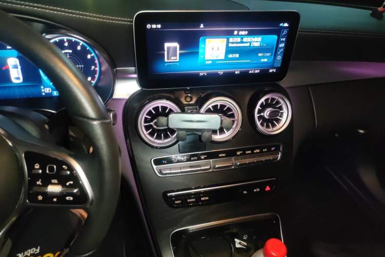 Used Mercedes-Benz C-Class 2019 Restyled C 260 L Sport Edition Audio And AC Panel