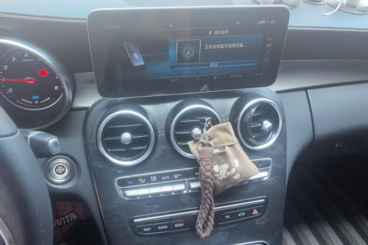 Used Mercedes-Benz C-Class 2019 C 260 L Sport Edition Audio And AC Panel
