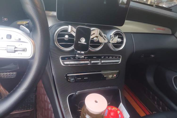 Used Mercedes-Benz C-Class 2019 C 260 Coupe Audio And AC Panel