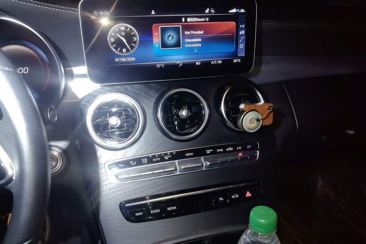 Used Mercedes-Benz C-Class 2019 Restyled C 260 L Sport Edition Audio And AC Panel
