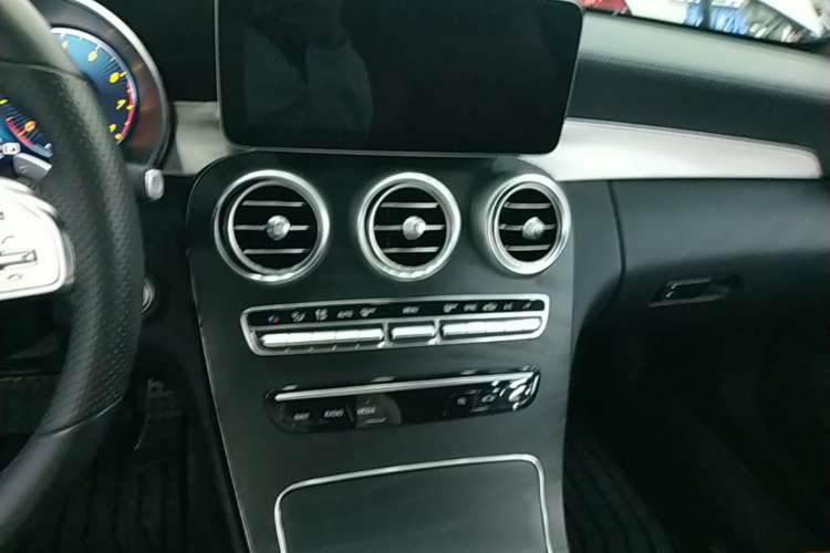 Used Mercedes-Benz C-Class 2019 C 260 Coupe Audio And AC Panel