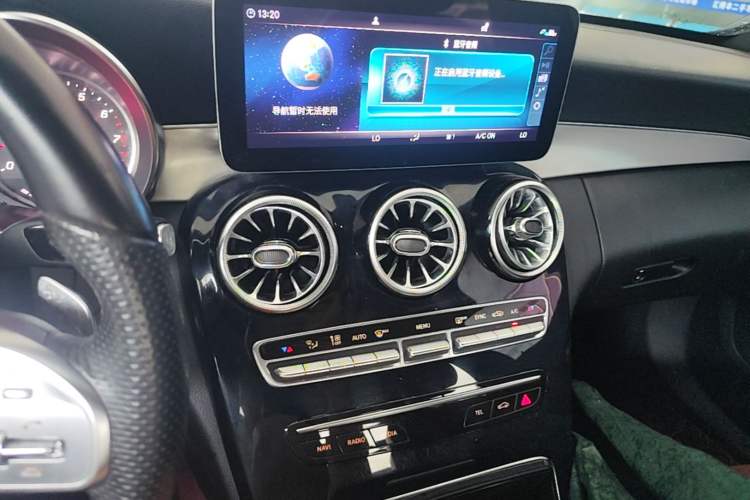 Used Mercedes-Benz C-Class 2019 C 260 Sport Edition Audio And AC Panel