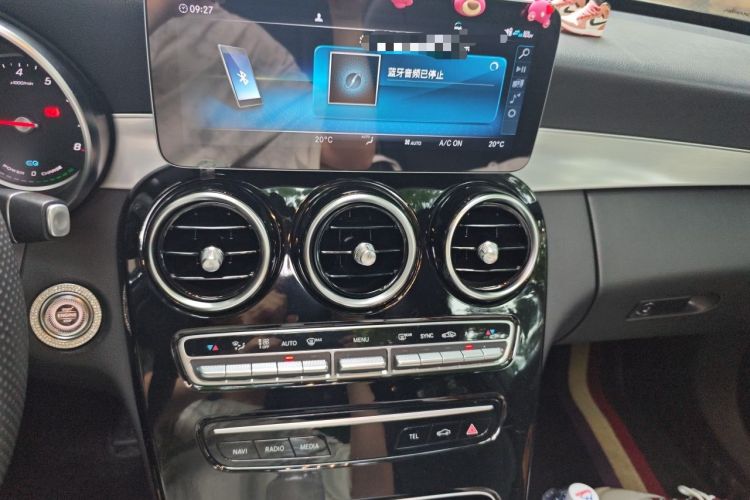 Used Mercedes-Benz C-Class 2019 C 260 Sport Edition Audio And AC Panel