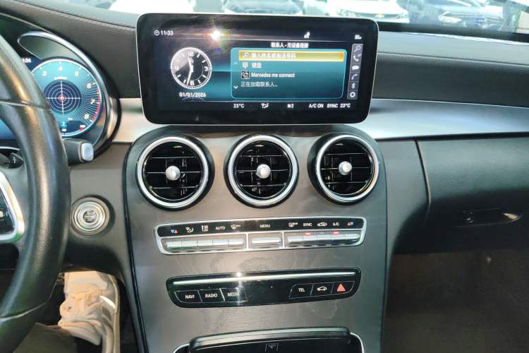 Used Mercedes-Benz C-Class 2019 Restyled C 260 L Sport Edition Audio And AC Panel
