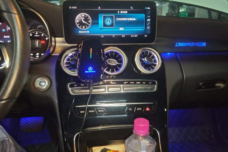 Used Mercedes-Benz C-Class 2019 C 180 L Dynamic Sports Edition Audio And AC Panel