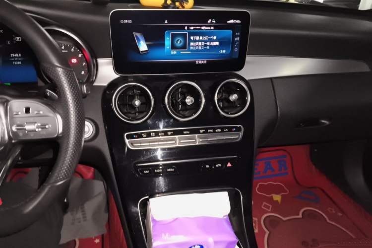 Used Mercedes-Benz C-Class 2019 C 260 Sport Edition Audio And AC Panel