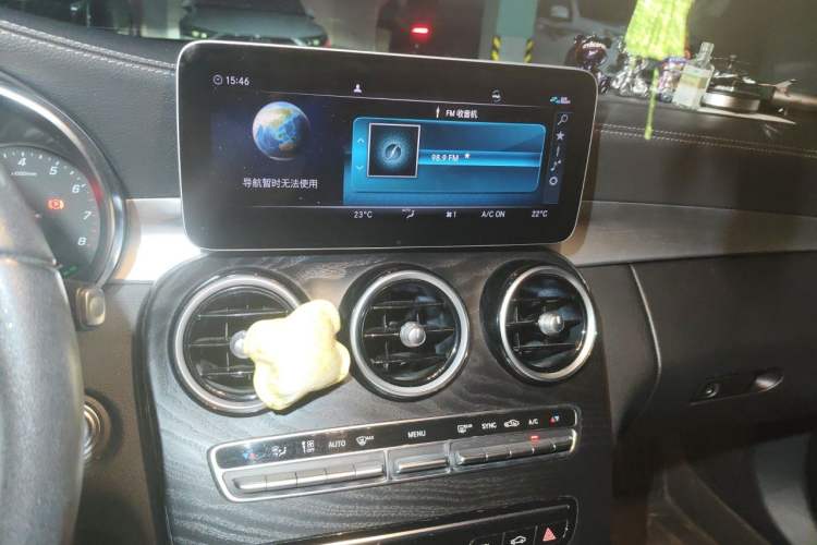 Used Mercedes-Benz C-Class 2019 C 260 L Sport Edition Audio And AC Panel