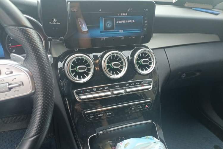 Used Mercedes-Benz C-Class 2019 C 260 Sport Edition Audio And AC Panel