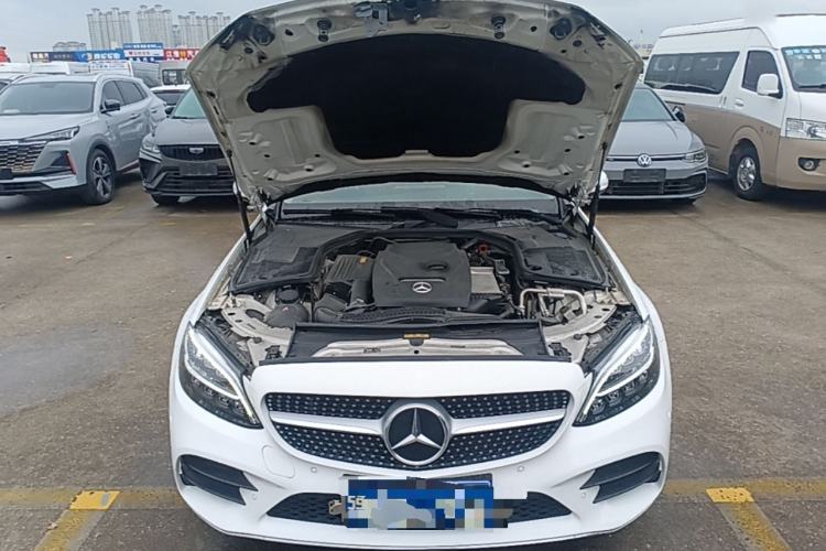 Used Mercedes-Benz C-Class 2019 C 180 L Fashion Edition Sport Version Engine Bay