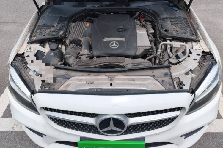 Used Mercedes-Benz C-Class 2019 C 180 L Fashion Edition Sport Version Engine Bay