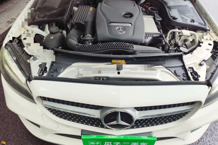 Used Mercedes-Benz C-Class 2019 C 180 L Fashion Edition Sport Version Engine Bay