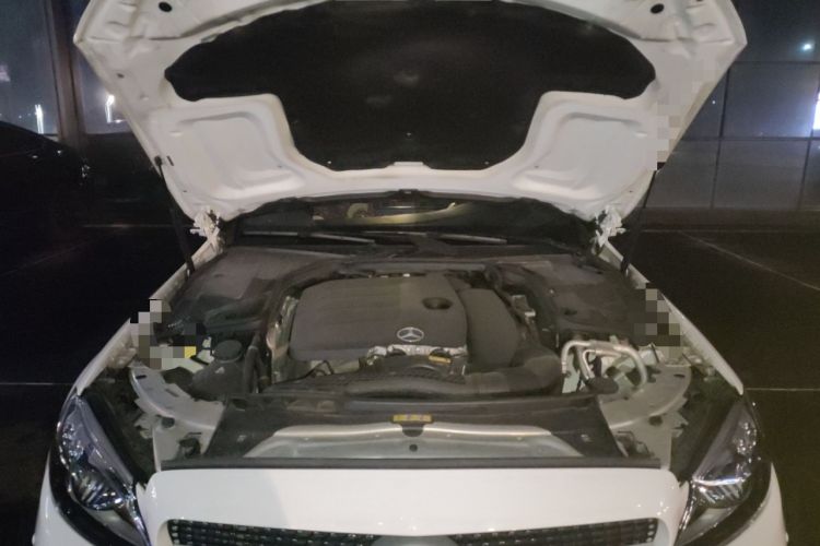 Used Mercedes-Benz C-Class 2019 C 260 4MATIC Coupe Engine Bay