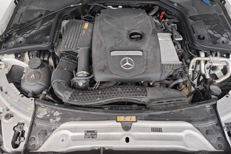 Used Mercedes-Benz C-Class 2019 C 180 L Fashion Edition Sport Version Engine Bay