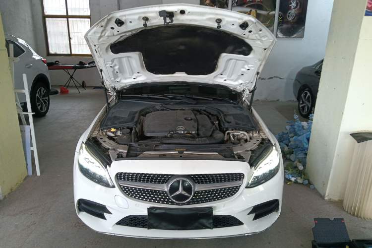 Used Mercedes-Benz C-Class 2019 C 260 L Sport Edition Engine Bay